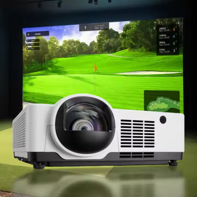 VisionPro X500 4200-Lumen 1080p Ultra-Short Throw Golf Simulator Projector